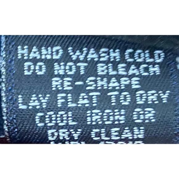 Venezia Jeans Lambswool Blend Sweater Burgundy Size 14/16 Warm Classic Knit - Picture 4 of 13